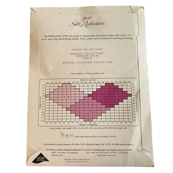 Hanes Silk Reflections Silky Sheer Thigh Highs Sandalfoot Soft Taupe Size EF NEW - Picture 2 of 6